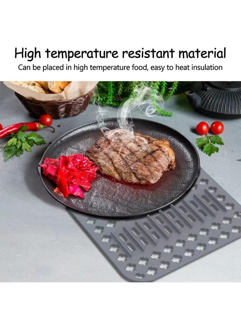 YelaJoy Kitchen Sink Protectors Mat 1 Pack, Silicone Sink Grid for Bottom of Kitchen Sink, Sink Mats for Stainless Steel Sink - Image 3